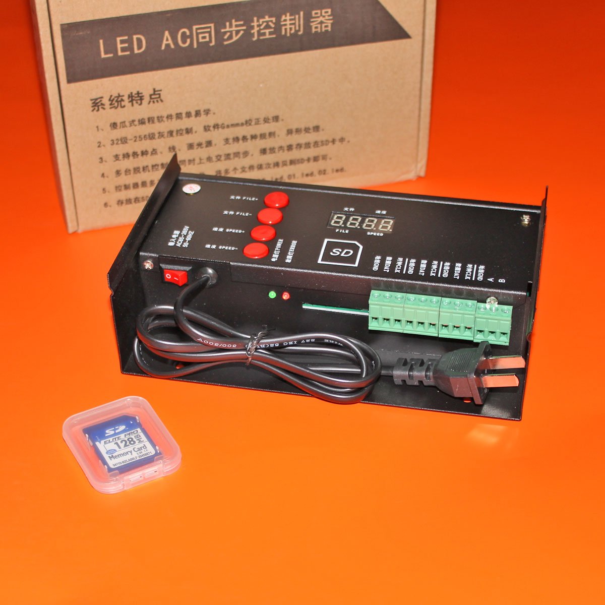 Контроллер для IC светодиодных модулей RGB C1000s (2048px)