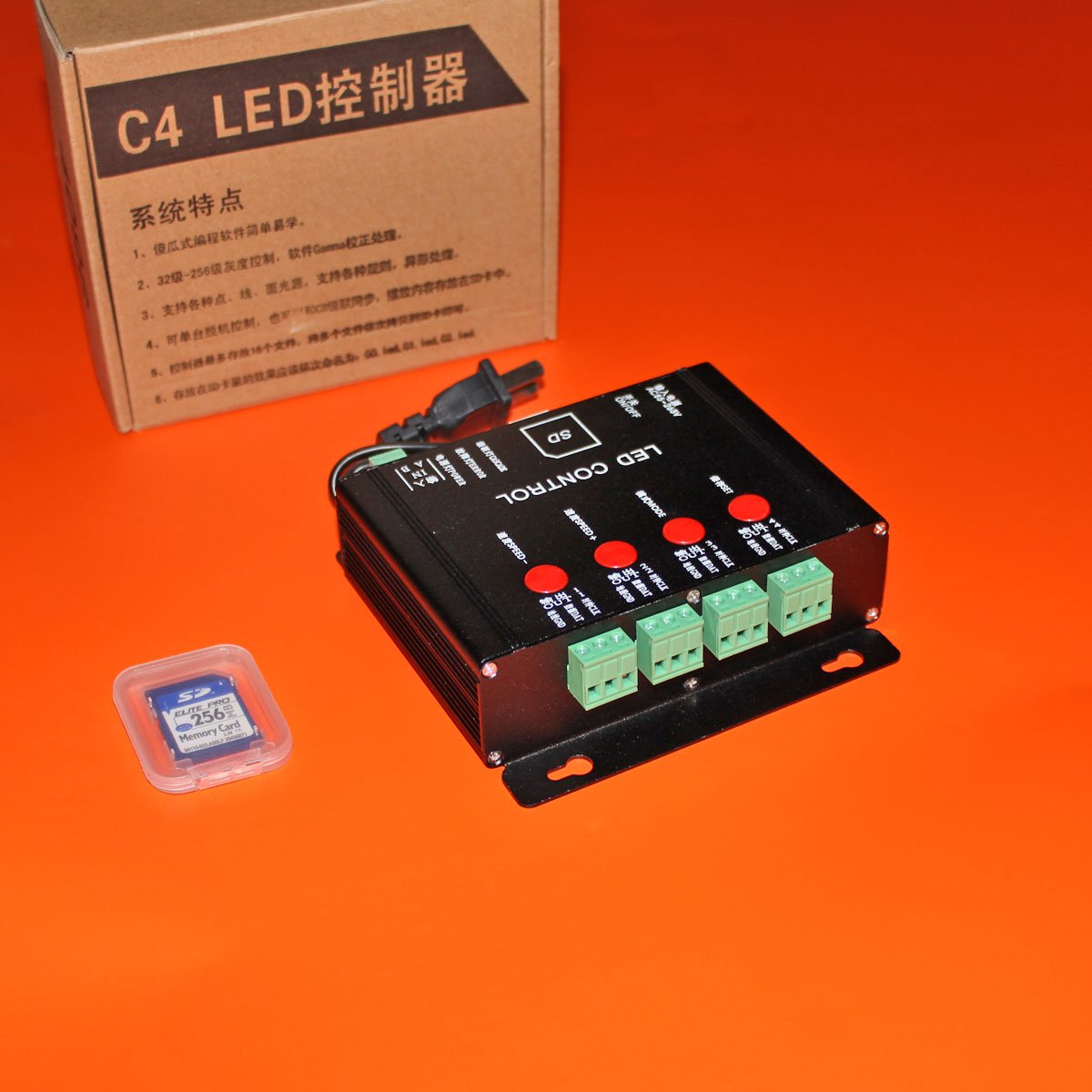 Контроллер для IC светодиодных модулей RGB C4 (4096px)