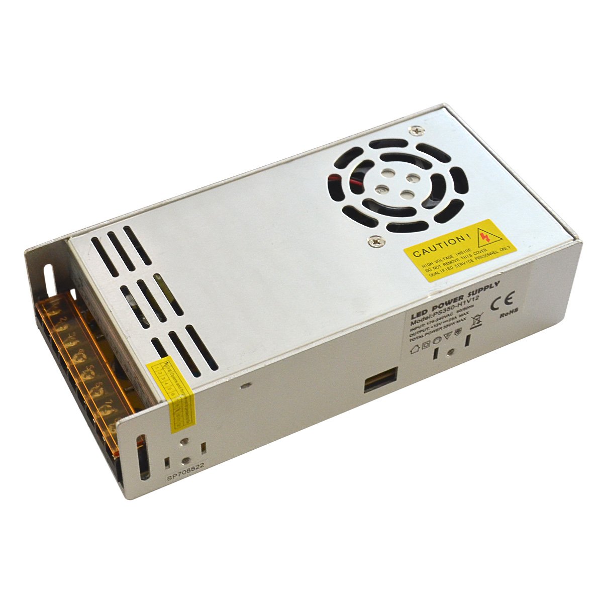 Блок питания LW IP20 сетка 12V, 350W premium