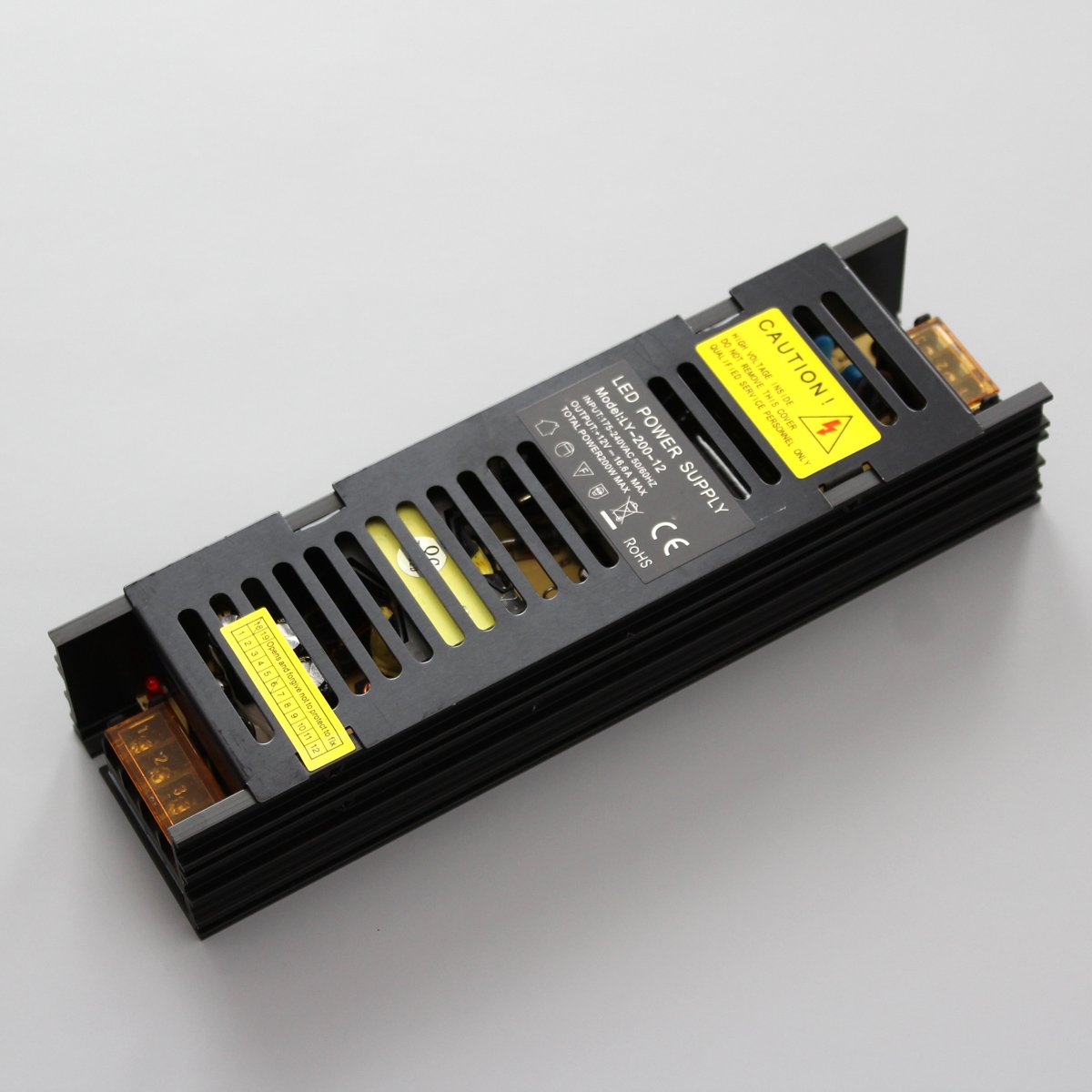 Блок питания LW интерьерный 12V, 200W black